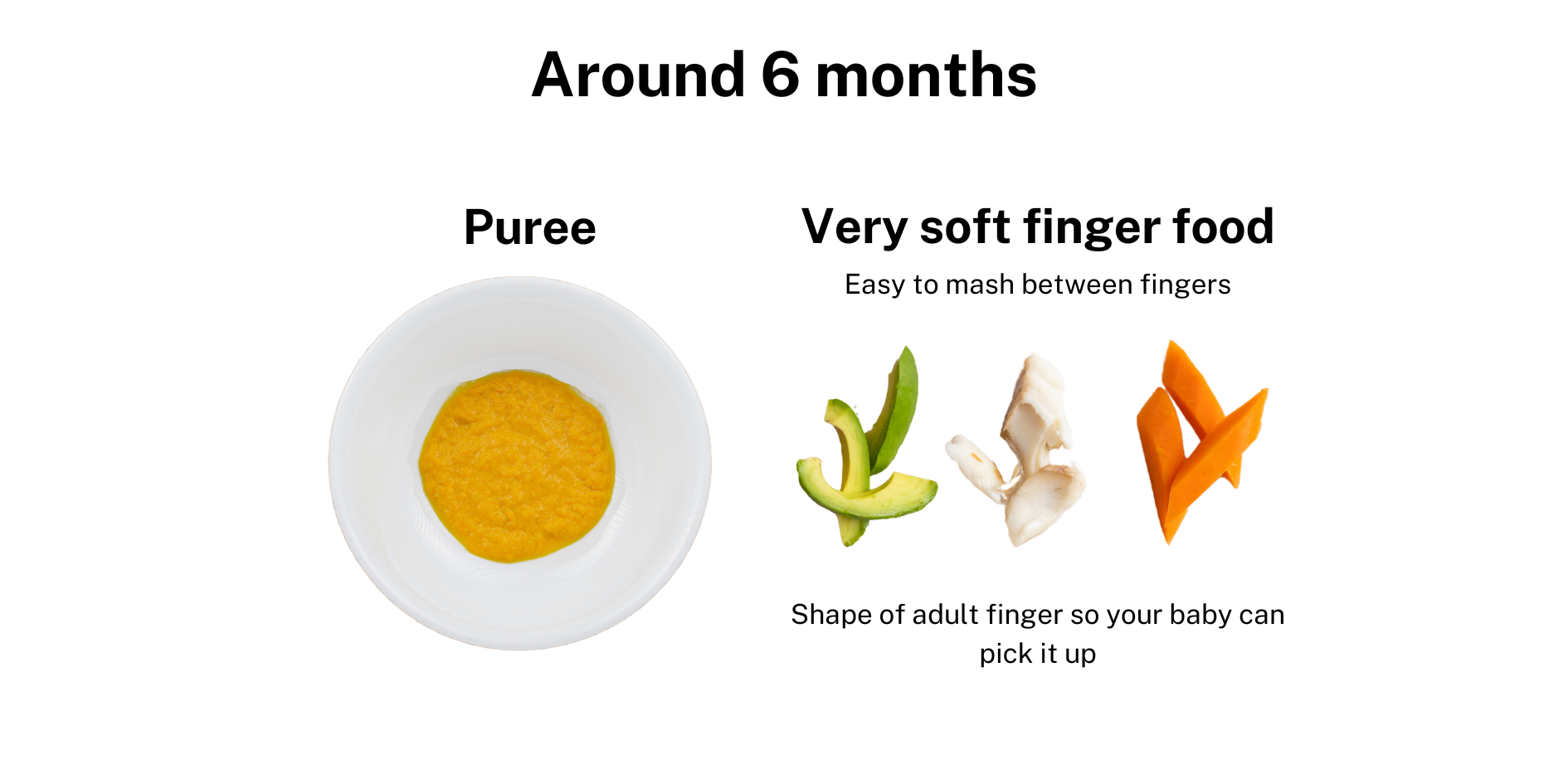 Food for around 6 months
