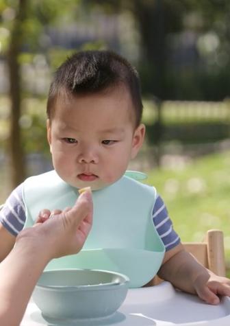 eating solid foods